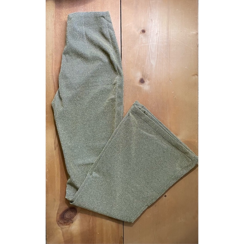 Gold flare pants - Picture 12 of 16